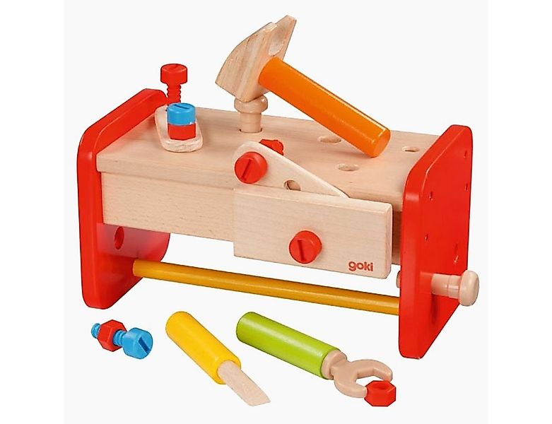 goki Spielwerkbank Werkbank inklusive Aufbewahrungsbox, (packung, 16-tlg., günstig online kaufen