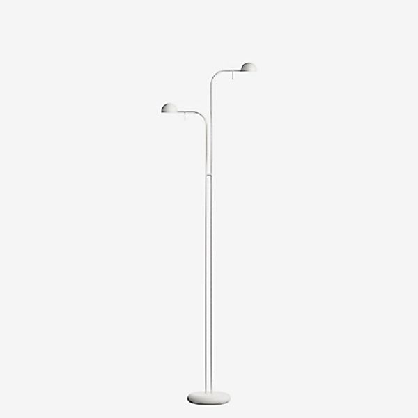 Vibia Pin Stehleuchte LED 2-flammig, weiß - 110 cm günstig online kaufen