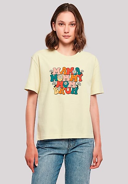 F4NT4STIC T-Shirt "Mothers Day Floral Accent Mom Life", Premium Qualität günstig online kaufen