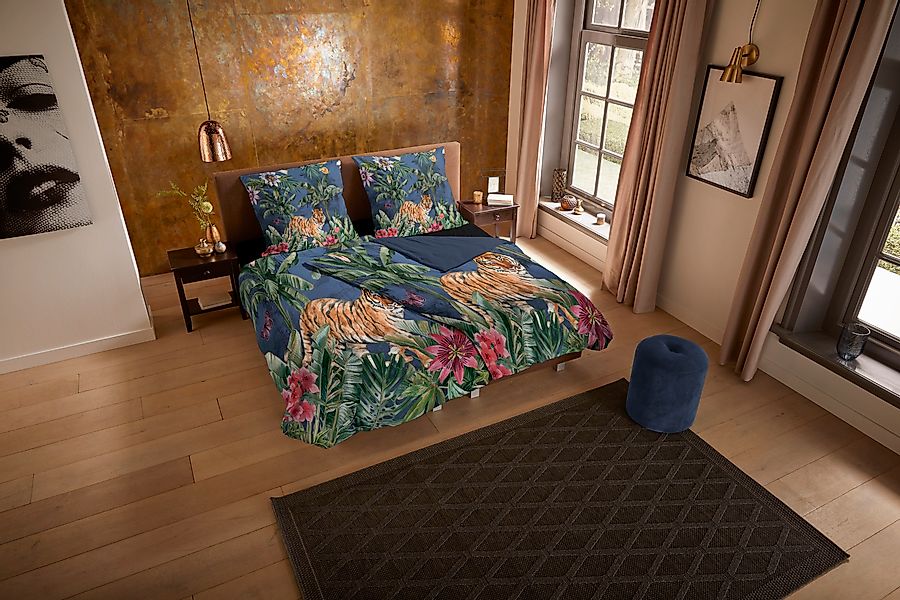 PURE luxury collection Wendebettwäsche »Kane«, Mikrofaser, 135x200, Pflegel günstig online kaufen