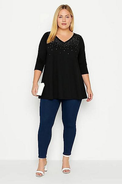 Shape of You Blusentop Stern bestickte Bluse günstig online kaufen