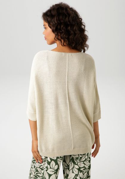 Aniston CASUAL Strickpullover im ausdrucksvollem Perl-Muster günstig online kaufen