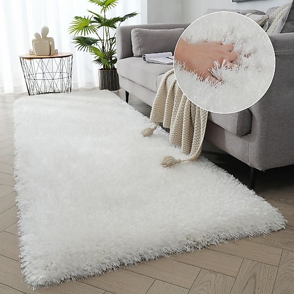 my home Hochflor-Läufer "Micro exclusiv Teppich, sehr hoher Flor, weich dur günstig online kaufen
