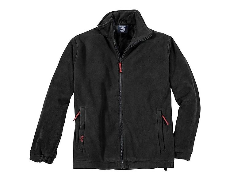 Brigg Fleecejacke Fleecejacke Brigg Übergröße schwarz günstig online kaufen