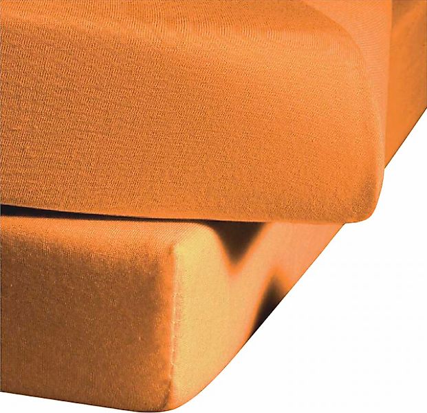 fleuresse Spannbettlaken »Ines hochwertiger Jersey aus reiner Baumwolle,«, günstig online kaufen