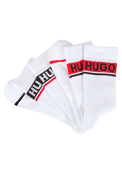 HUGO Underwear Socken, (Packung, 2er Pack), mit kontrasfarbenem Logodetail günstig online kaufen