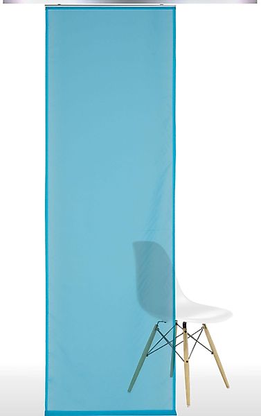 Liedeco Schiebegardine, Klettband (1 St), transparent, günstig online kaufen