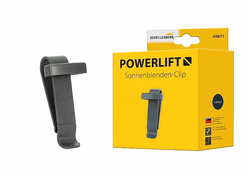 SCHELLENBERG Halterung "Powerlift Sonnenblenden-Clip" für Handsender von Ga günstig online kaufen