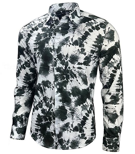 Baxboy Langarmhemd Baxboy Herren Geblümt Langarm Freizeithemd Hawaiihemd Ba günstig online kaufen