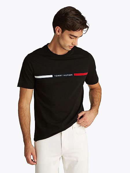 Tommy Hilfiger T-Shirt HILFIGER CHEST INSERT günstig online kaufen