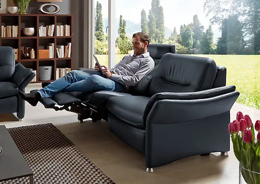 HUKLA 2,5-Sitzer »HU-SF15058 Ledersofa, Breite 194 cm« aus Leder, optional günstig online kaufen