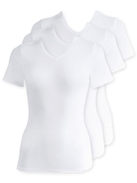 Schöller Unterhemd 3er Pack Damen T-Shirt günstig online kaufen