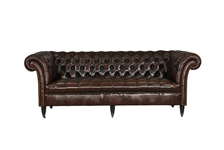 Salottini Chesterfield-Sofa XL 3er Sofa Chesterfield 3-Sitzer Couch Knightb günstig online kaufen