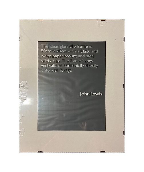 Oslo MasterLine Einzelrahmen Bilderrahmen rahmenlos Puzzlerahmen mit Klargl günstig online kaufen