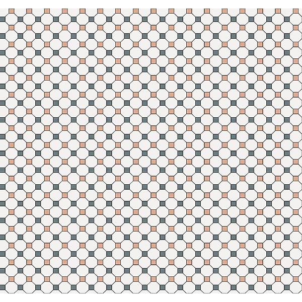 Sanders & Sanders Tapete Karomuster Beige und Dunkelblau 53 cm x 10 m günstig online kaufen
