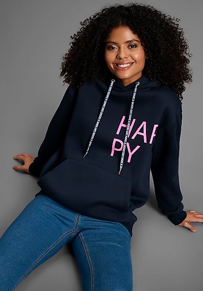 Laura Scott Hoodie, Kapuze, Rundum-Prints und Kängurutasche für lässige Loo günstig online kaufen
