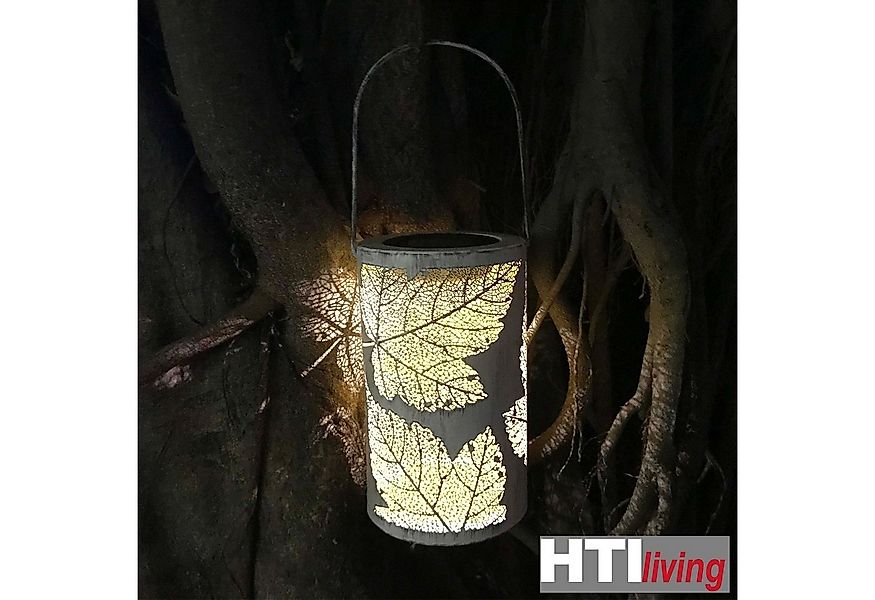 HTI-Living LED Solarleuchte Solarlaterne Blätter/Baum, 2er Set Luna, Solarl günstig online kaufen