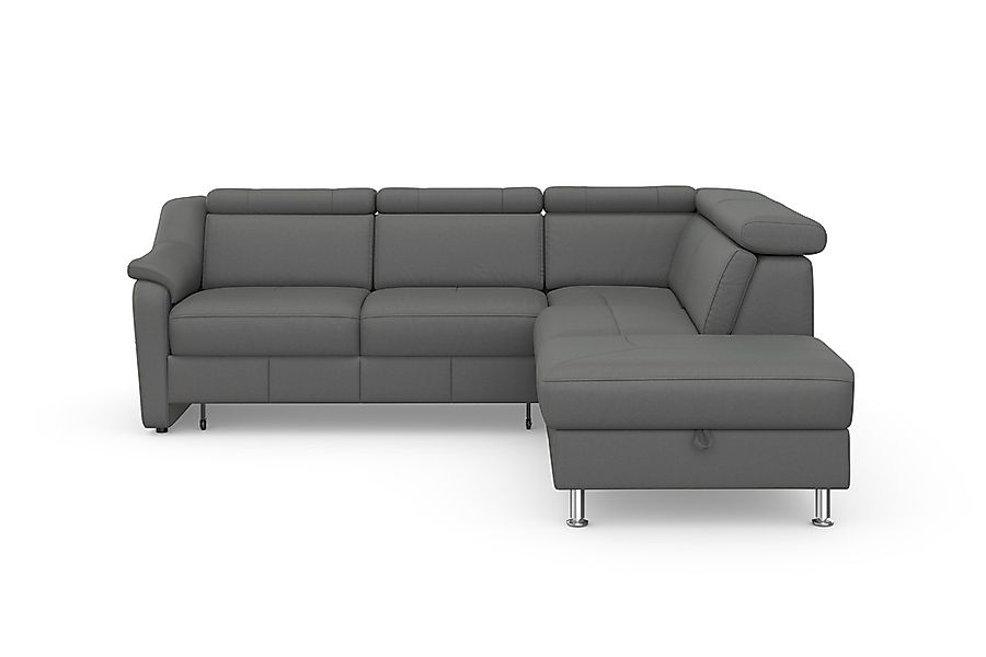 sit&more Ecksofa "Freetown L-Form" inklusive Kopfteilverstellung und komfor günstig online kaufen