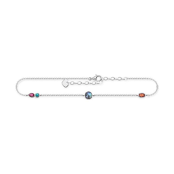 THOMAS SABO Fußkette mit Anhänger Bunte günstig online kaufen