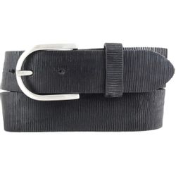 BELTINGER Ledergürtel Damen-Gürtel aus Vollrindleder Metall-Optik günstig online kaufen