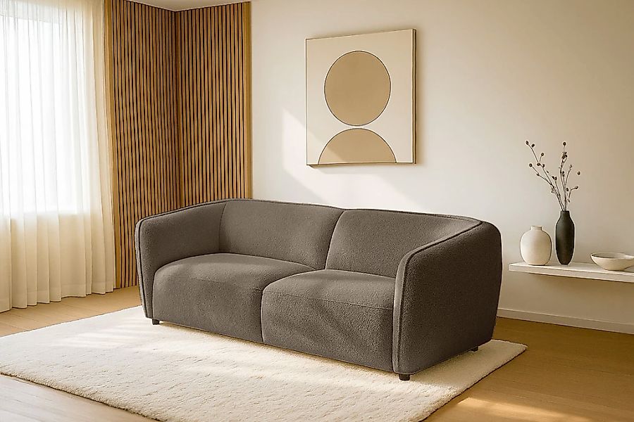 Home affaire 3-Sitzer "Ostrup" schlichtes modernes Design, in verschiedenen günstig online kaufen