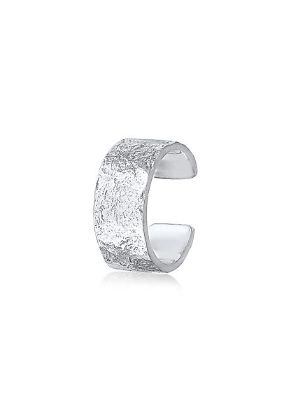 Elli Ohrklemme Earcuff Breit Basic Gehämmert günstig online kaufen