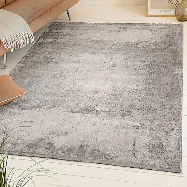 my home Teppich »Morona«, rechteckig, 6 mm Höhe, Flachgewebe, weiche Viskos günstig online kaufen