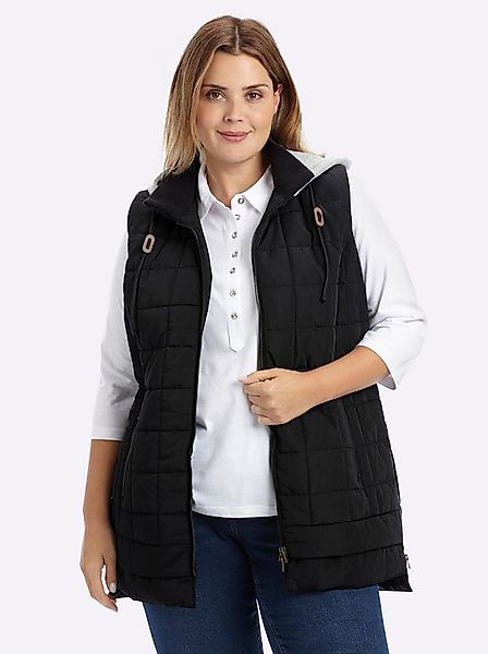 Sheego Jerseyweste Steppweste . günstig online kaufen