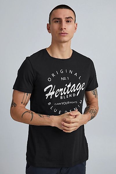 Blend T-Shirt "BHAbraham" Klassisches T-Shirt mit Rundhalsausschnitt günstig online kaufen