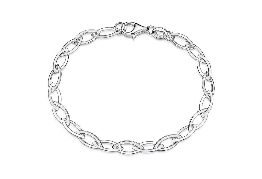 Materia Armkette Damen Silber Spitzankerkette SA-130, 925 Sterling Silber, günstig online kaufen
