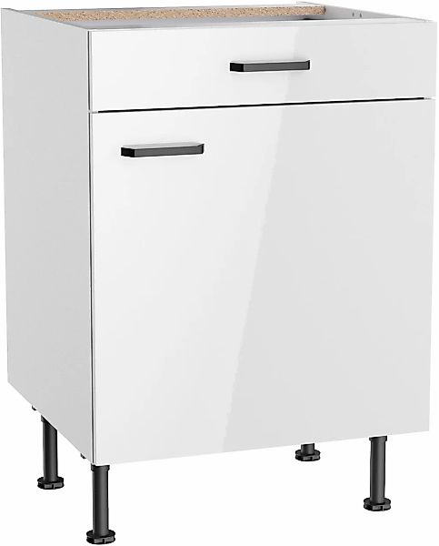 KOCHSTATION Unterschrank "KS-Paula" 60 cm breit, 87 cm hoch, mit 1 Schubkas günstig online kaufen