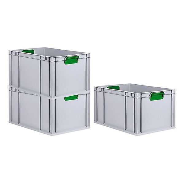 PROREGAL Spar Set 3x Eurobox Nextgen Color HxBxT 32 x 40 x 60 cm 65 Liter G günstig online kaufen