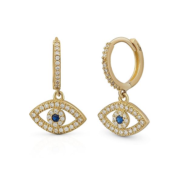 Suzan Gold Creolen-Set Evil Eye Creolen günstig online kaufen