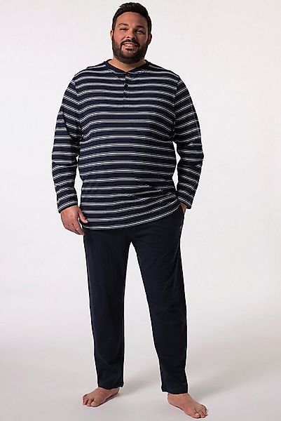 Men Plus Schlafanzug Men+ Schlafanzug Bauchfit Zweiteiler bis 8 XL günstig online kaufen