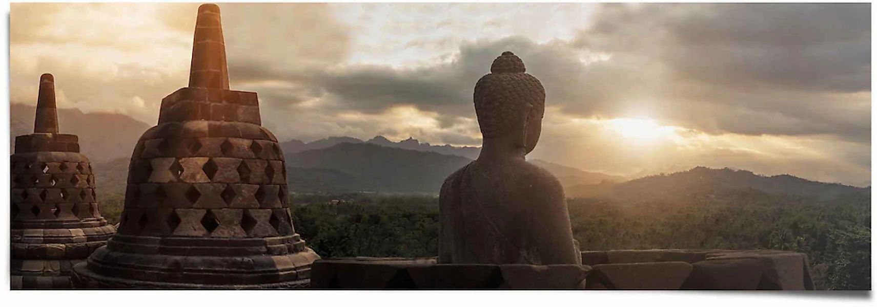 Reinders Poster "Buddha Tempel Borobudur", (1 St.) günstig online kaufen