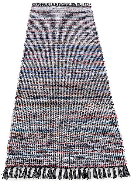 carpetfine Teppich "Kelim Chindi, Wendeteppich" rechteckig 6 mm Höhe handge günstig online kaufen