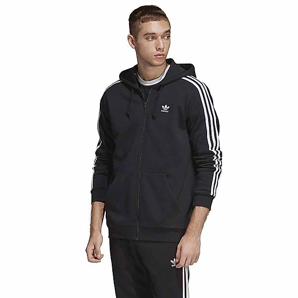 Adidas Originals 3 Stripes Sweatshirt Mit Durchgehendem Reißverschluss S Bl günstig online kaufen