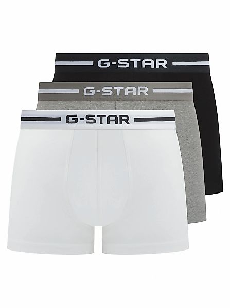 G-STAR Boxershorts "ACRE, 3 PACK TRUNKS", 3 Stk. mit Logo-Bund günstig online kaufen