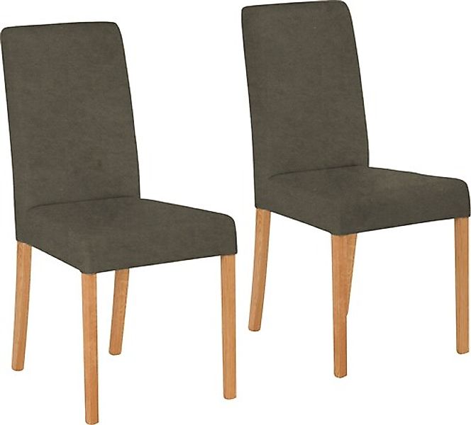 Home affaire 4-Fußstuhl »Bologna« (Set) 6 Stk.Gestell aus Massivholz günstig online kaufen