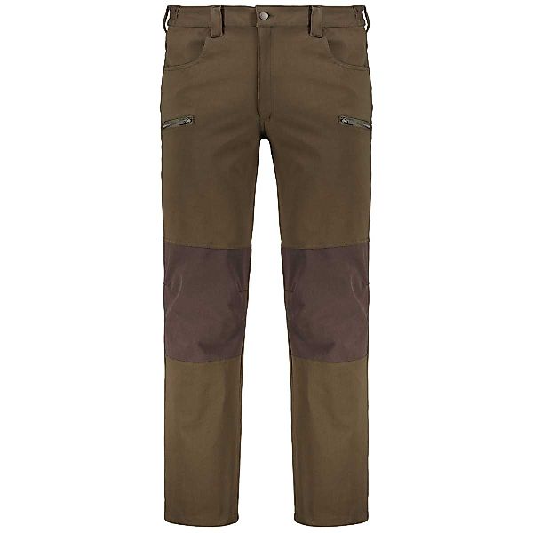 Hubertus Trekkinghose mit 4-Wege-Stretch Farbe braun Größe: 66 günstig online kaufen