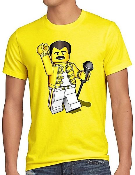 style3 T-Shirt I want to brick free freddie rock you baustein mercury günstig online kaufen