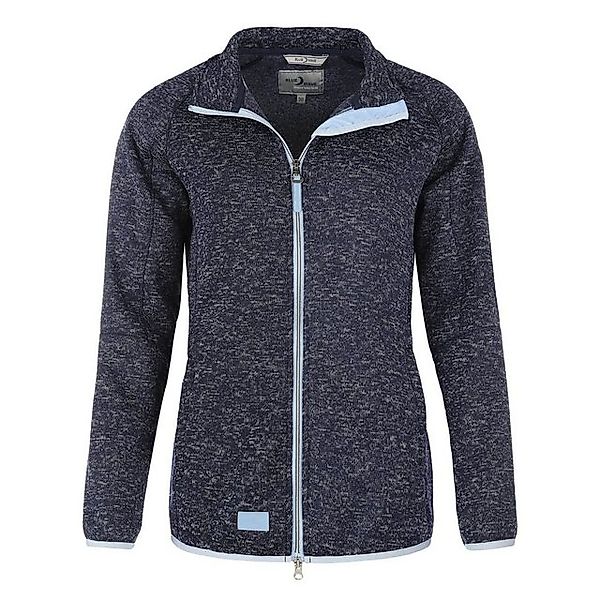 Blue Wave Strickfleecejacke Damen Fleecejacke Strickjacke Helga - Sweatjack günstig online kaufen