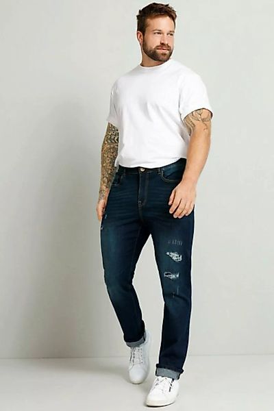 Boston Park 5-Pocket-Jeans Boston Park Jeans Bauchfit destroyed 5-Pocket günstig online kaufen