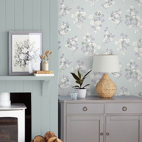 LAURA ASHLEY Vliestapete »Igerna«, 10mx52cm günstig online kaufen