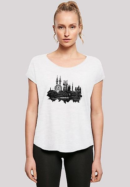 F4NT4STIC T-Shirt Cities Collection - Munich skyline Print günstig online kaufen