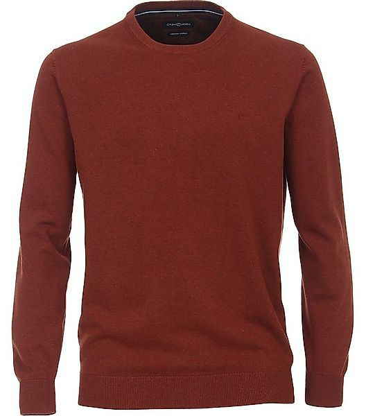 CASAMODA Rundhalspullover Unifarben, Rundhalsausschnitt günstig online kaufen