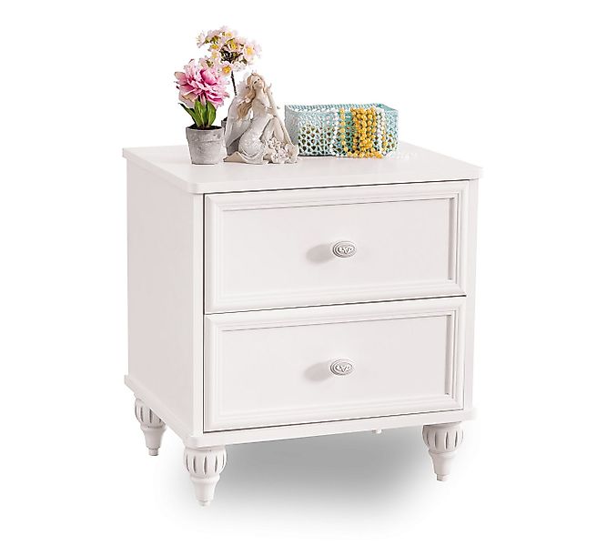 Möbel-Zeit Nachttisch ROMANTICA Nachtkommode günstig online kaufen