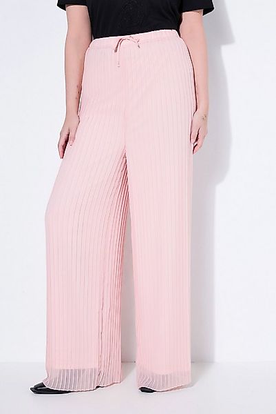 MIAMODA Schlupfhose Hose weites Bein Plissee Jerseyfutter günstig online kaufen