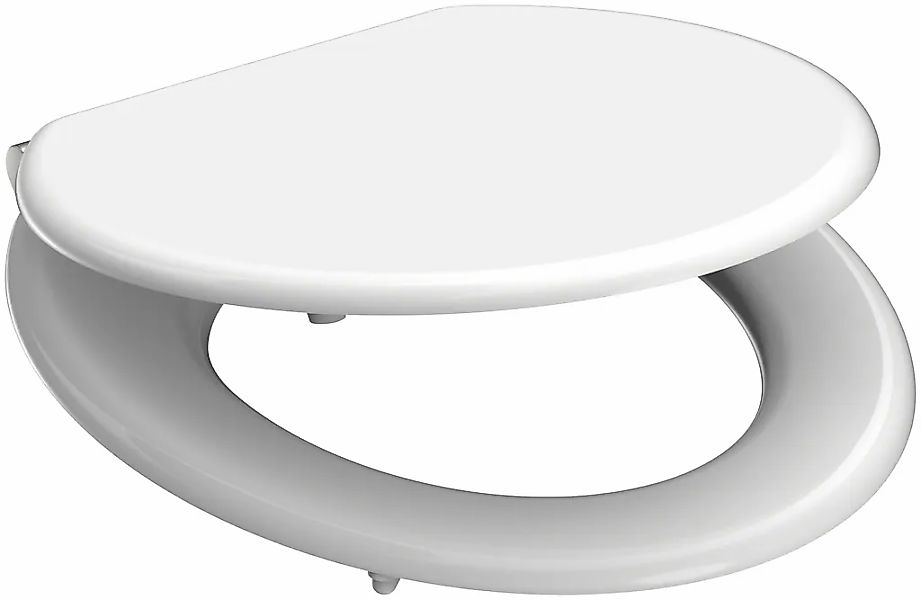 welltime WC-Sitz »Uni«, mit Absenkautomatik, MDF, Kratzfest günstig online kaufen