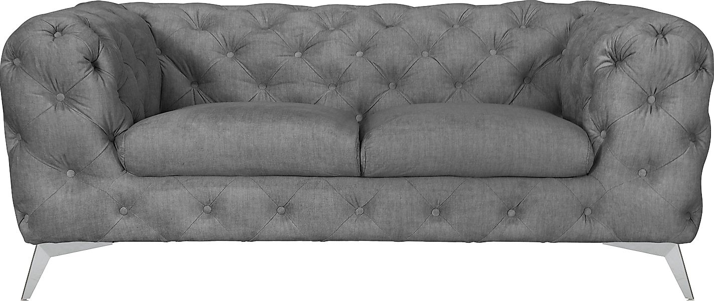 Leonique Chesterfield-Sofa "Glynis", aufwändige Knopfheftung, moderne Chest günstig online kaufen